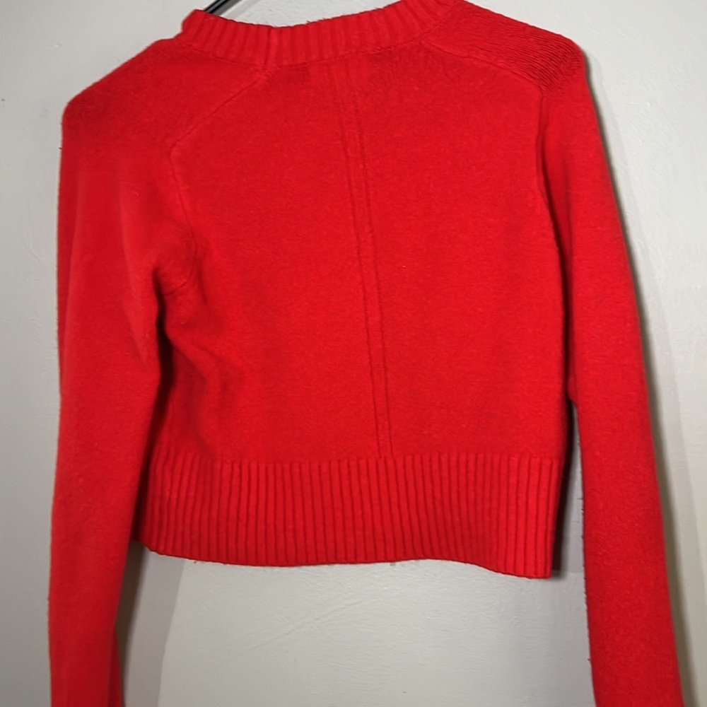 Universal Thread Cropped Red Sweater - Picture 5 of 5